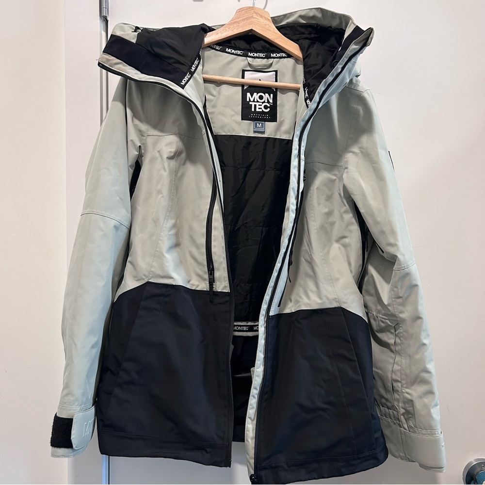 Montec Ski Jacket Women Soft Green/Black - Picture 2 of 9